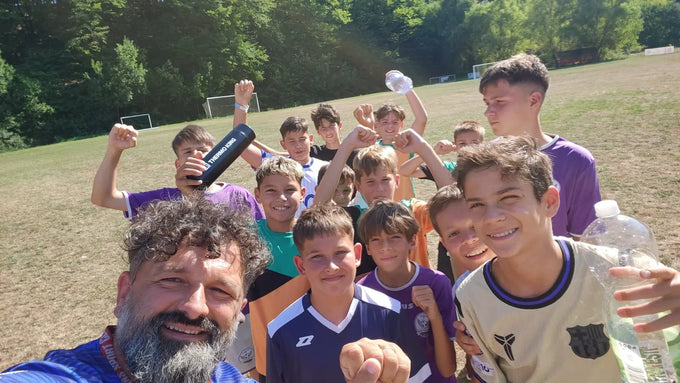 Echipa Eagles Transilvania dupa antrenamentul de dimineata la Randra
